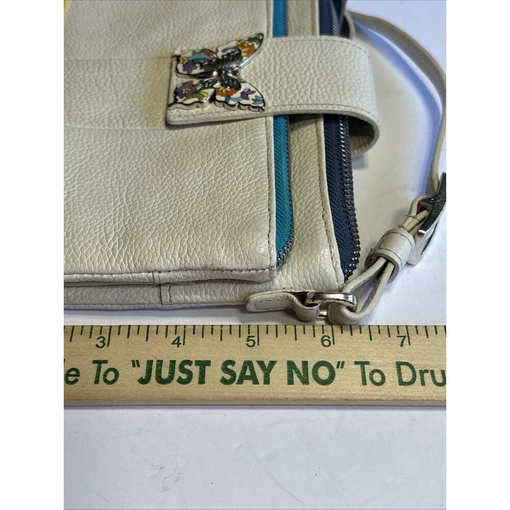 Brighton Belle Jardin Butterfly Crossbody Purse - Picture 12 of 13